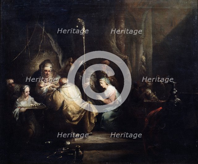 'The Circumcision', 1763.  Artist: Christian Wilhelm Ernst Dietrich