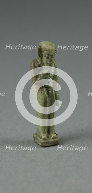 Amulet of the God Horus, Egypt, Third Intermediate Period, Dynasty 21-25 (1070-656 BCE). Creator: Unknown.