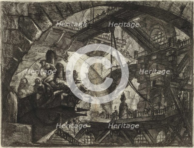 From the series The Imaginary Prisons (Le Carceri d'Invenzione).