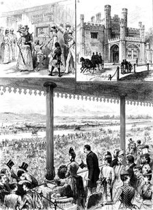 Sketches at Melbourne, Australia, by our Special Artist, Mr. Melton Prior, 1890. Creator: Unknown.