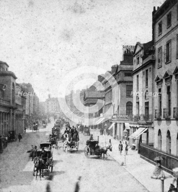 Haymarket, Westminster, London, c1850-c1860. Artist: Unknown