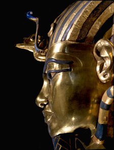 The mask of Tutankhamun.