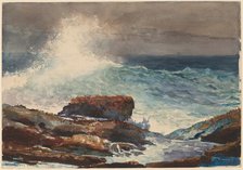 Incoming Tide, Scarboro, Maine, 1883. Creator: Winslow Homer.