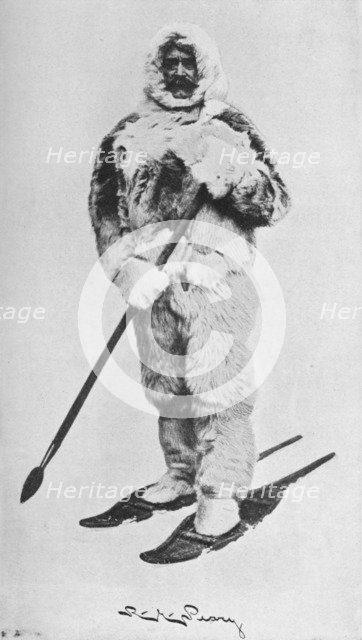 'Peary in Arctic Outfit', 1910, (1928). Artist: Unknown.