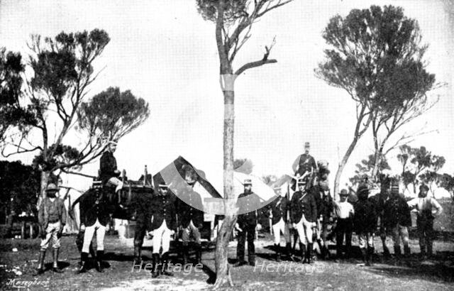 The Coolgardie Goldfields: police camp, 1895. Creator: Unknown.
