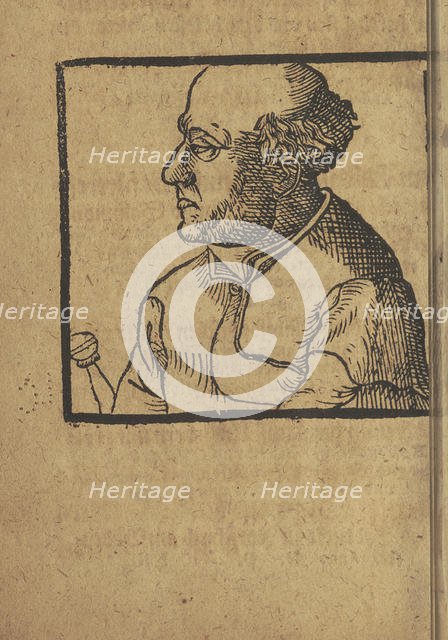 Philippus Theophrastus Aureolus Bombastus von Hohenheim (Paracelsus), 1599. Creator: Anonymous.