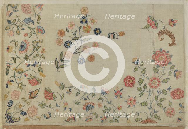 Embroidered Christening Blanket, c. 1937. Creator: Phyllis Dorr.