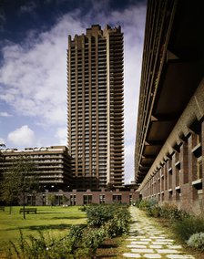 Lauderdale Tower, Barbican, City and County of the City of London, GLA, 28/09/1977. Creator: John Laing plc.