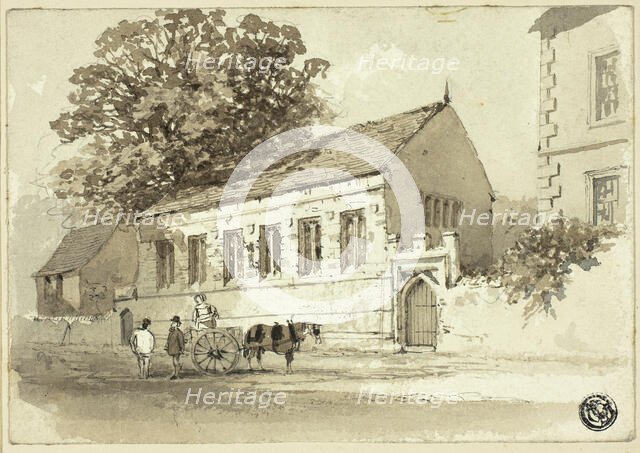 Church Street, Grantham, c. 1860. Creator: Alfred Rimmer.