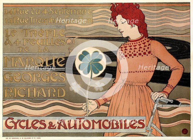 Cycles and cars Georges Richard, 1899.