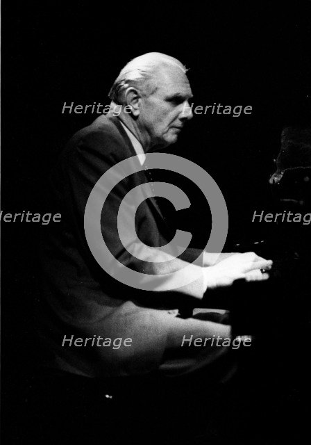 Dave McKenna, Pizza on the Park, London, Aug 1991. Artist: Brian O'Connor.