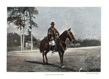 Cattle herder, Rio Grande do Sul, Brazil, 19th century. Artist: Gillot