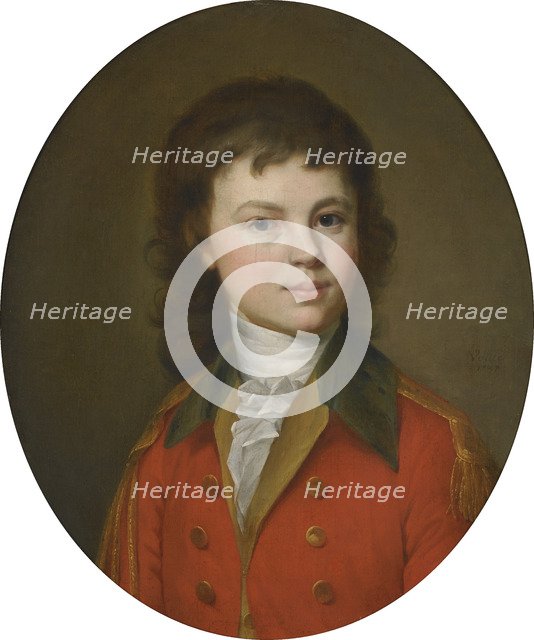 Portrait of Count Pavel Alexandrovich Stroganov (1774-1817), Aged 15. Artist: Voille, Jean Louis (1744-after 1803)