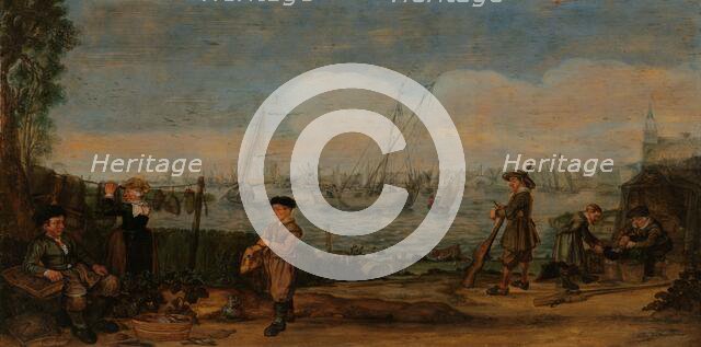 Fishermen and Hunters, c.1625-c.1630. Creator: Arent Arentsz.