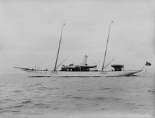 The steam yacht 'Anemone'. Creator: Kirk & Sons of Cowes.