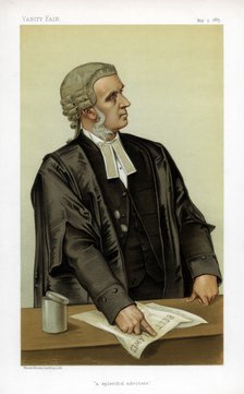 'A Splendid Advocate', 1883. Artist: Verheyden