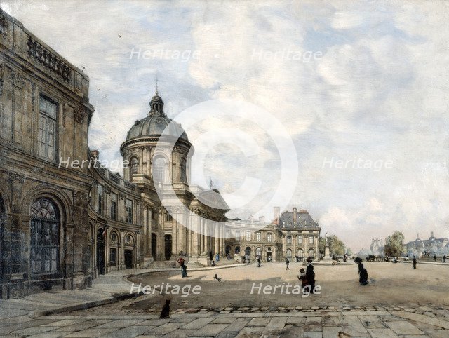 'Institute of France', Paris, 1887.  Artist: Emmanuel Lansyer