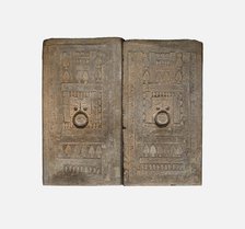 Pair of Tomb Chamber Doors, Western Han dynasty (206 B.C.-A.D. 9), 1st century B.C. Creator: Unknown.