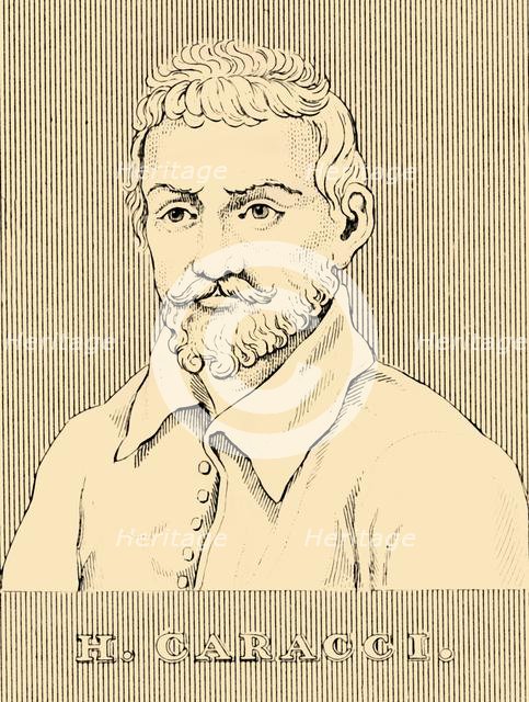 'H. Caracci', (1560-1609), 1830. Creator: Unknown.