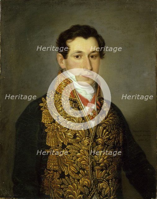 Portrait of Grigory Mitusov (1795-1871), 1826. Artist: Levitsky, Dmitri Grigorievich (1735-1822)