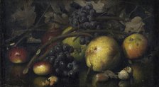 Still life with fruit, late 19th to early 20th century. Creator: Carducius Plantagenet Ream.