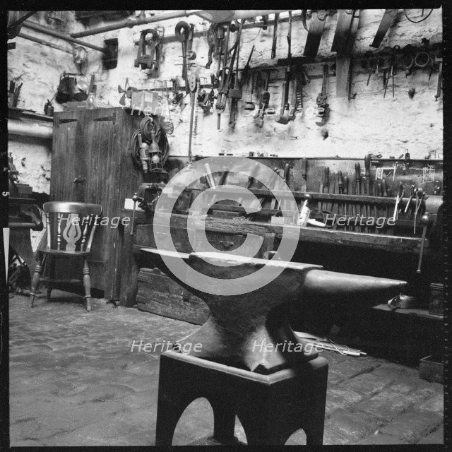 Interior of a workshop, 1966-1974. Creator: Eileen Deste.