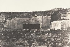 Jérusalem, Tombeau des Juges, Vue générale, 1854. Creator: Auguste Salzmann.
