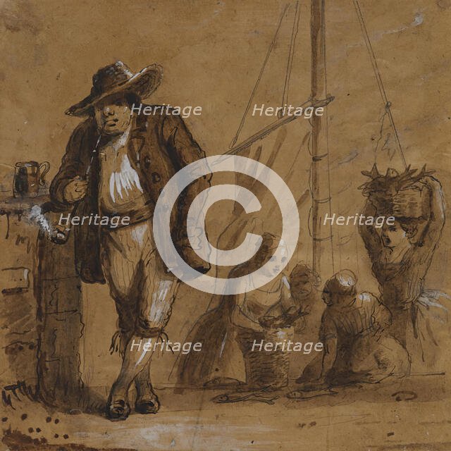 Hans, the German, 19th century. Creator: Alfred Jacob Miller.