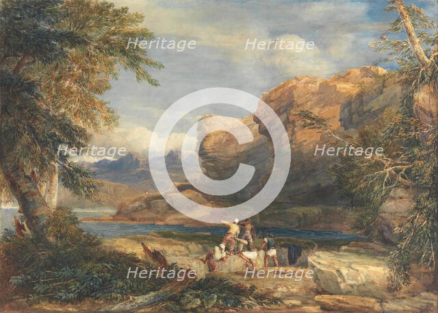 Pirate's Isle, 1826. Creator: Cox, David (1783-1859).