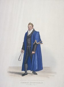 Common Councilman of the City of London, William John Reeves, in civic costume, 1825. Artist: Thomas Lord Busby