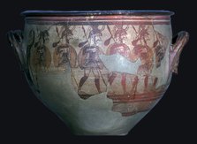 Mycenaean 'Warrior Vase', 12th century. Artist: Unknown