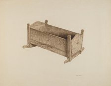 Box Cradle, c. 1939. Creator: Mary Hansen.