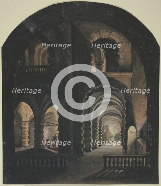 Vault by torchlight. Creator: Abraham Steenwijck.