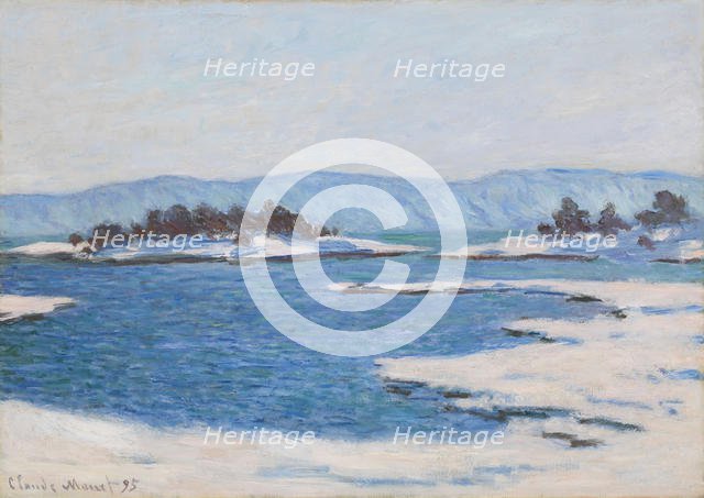 Au bord du fjord de Christiania, 1895. Creator: Monet, Claude (1840-1926).