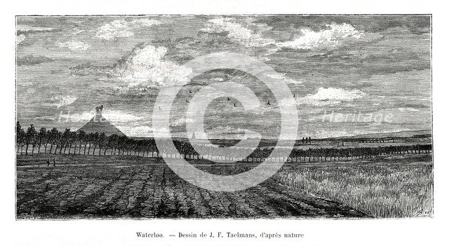 Waterloo, Belgium, 1886. Artist: J F Taelmans