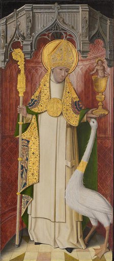 Altarpiece from Thuison-les-Abbeville: Saint Hugh of Lincoln, 1490/1500. Creator: Unknown.