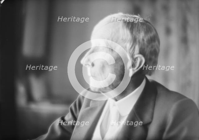 Rockefeller, J.D., Mr., portrait photograph, 1918 Aug. 2. Creator: Arnold Genthe.