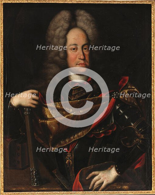 Portrait of Charles VI (1685-1740), Holy Roman Emperor, c1740. Creator: Anonymous ().
