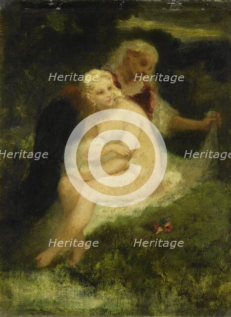 After the Bath, 1860-1876. Creator: Narcisse Virgile Diaz de la Pena.