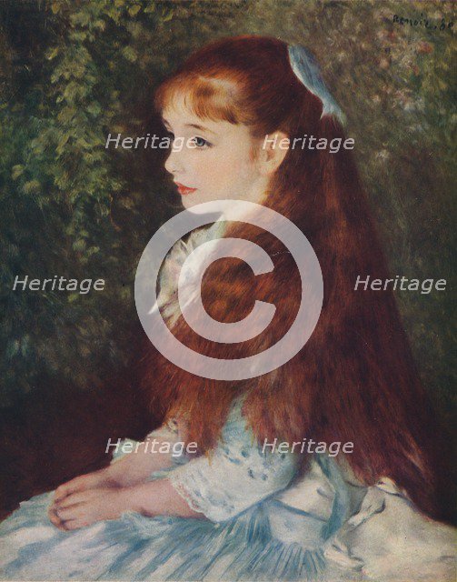 'Irene Cahen d'Anvers, (1872-1963)', 1880, (1939). Artist: Pierre-Auguste Renoir.