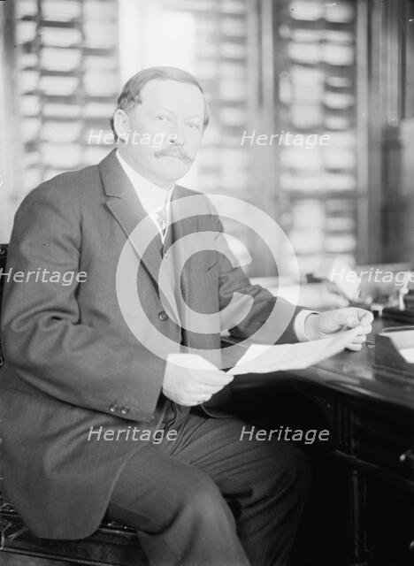 Rupert Blue, Surgeon General, Public Health Service, 1914. Creator: Harris & Ewing.