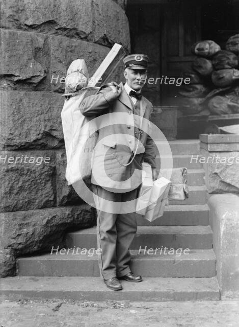 Post Office Department - Parcel Post, 1914. Creator: Harris & Ewing.