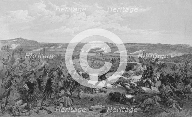 'Battle of the Tchernaya, 16th August 1855'.  Creator: RM Bryson.