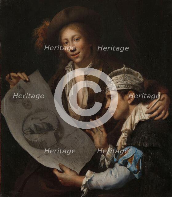 Allegory on the French Invasion of 1672, 1672. Creator: Johannes van Wijckersloot.