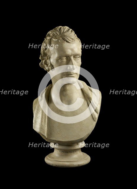 Bust of Thomas Phillips, RA (1770-1845), 1821. Artist: Francis Legatt Chantrey.