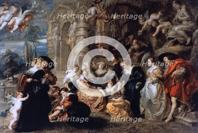 'The Garden of Love', c1630. Artist: Peter Paul Rubens