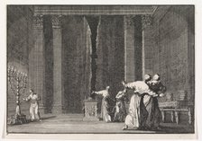The Tearing of the Temple Curtain (The Curtain of the Temple Was Torn in Two), 1703.