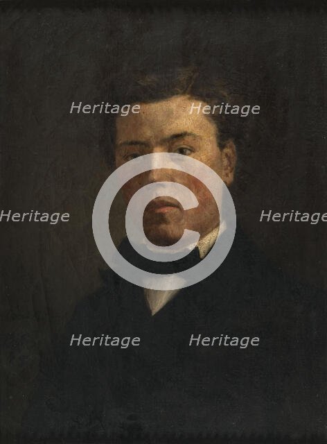 Portrait of Jean-Baptiste Camille Corot (1796-1875), 1828. Creator: Arnaud, Anne-François (1787-1846).