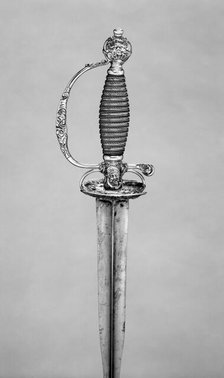 Smallsword, British, London, hallmarked 1747-48. Creator: Unknown.