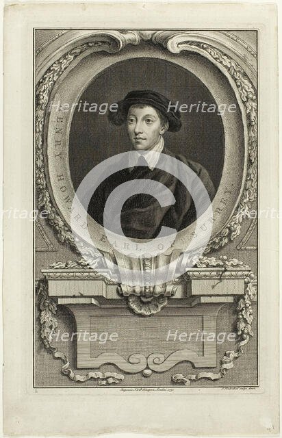 Henry Howard, Earl of Surrey, n.d. Creator: Jacobus Houbraken.